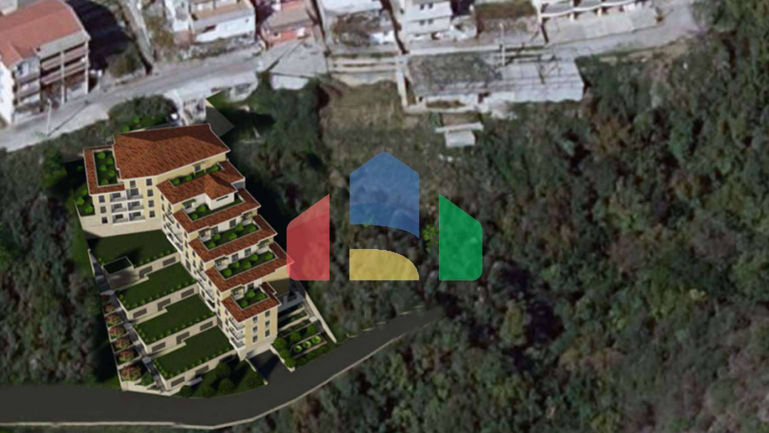 Просторная квартира с видом на море — для жизни и отдыха в Будванской ривьере, Бечичи