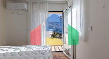 Просторная квартира 64 м² с видом на море в Бечичи