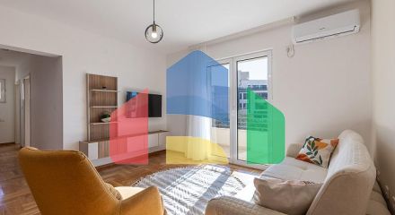 Просторная квартира 64 м² с видом на море в Бечичи