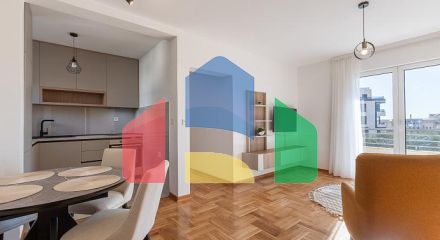 Просторная квартира 64 м² с видом на море в Бечичи