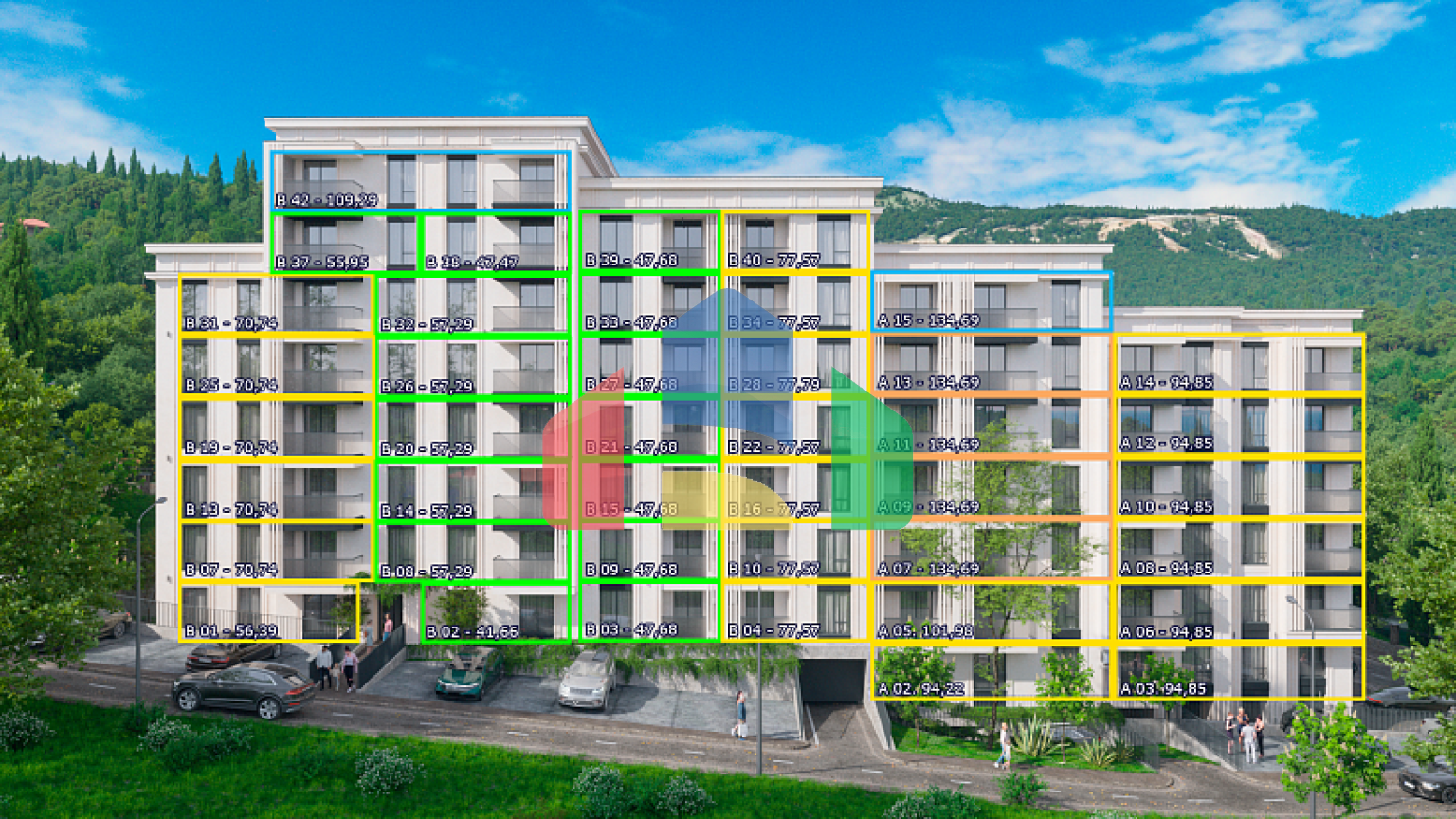 Современный жилой комплекс в Бечичи — комфорт, стиль и удобство у моря