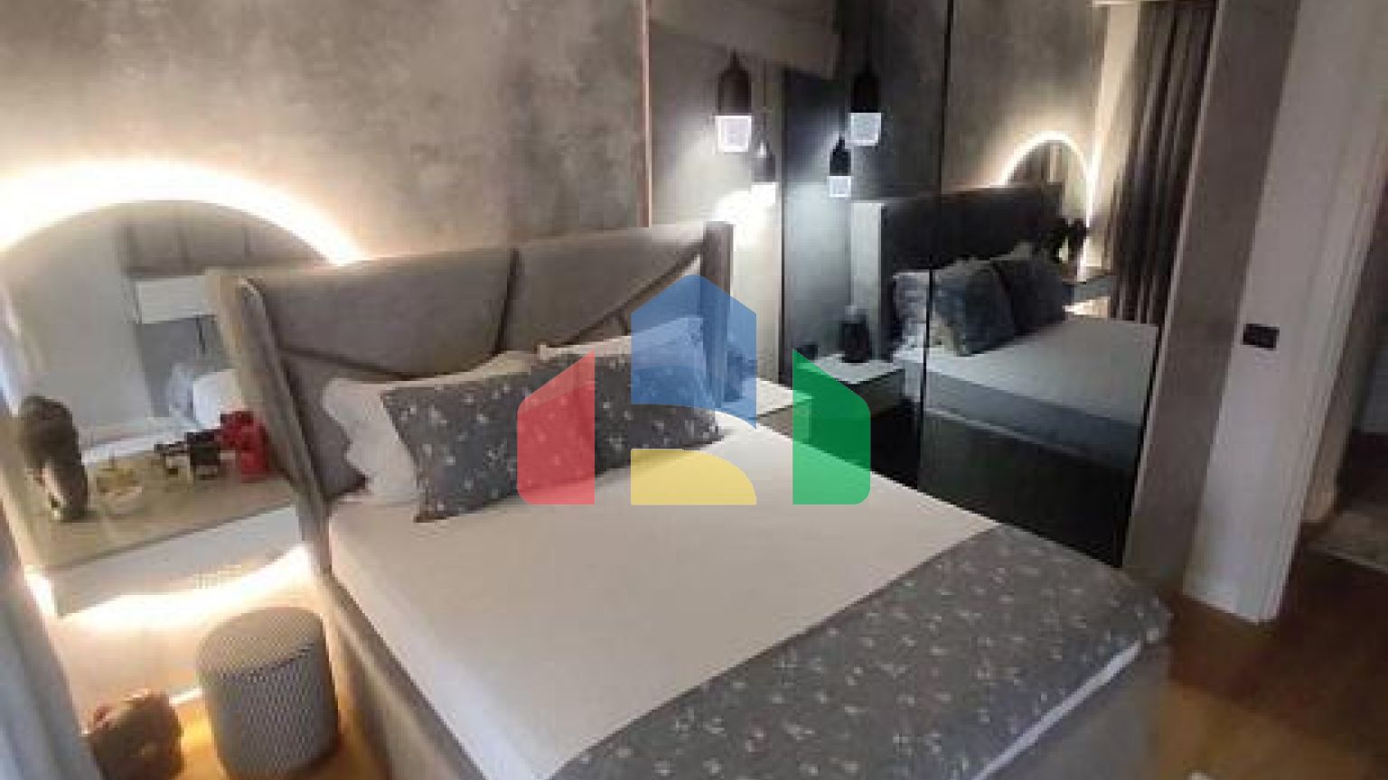 Квартира с 3 спальнями и видом на море в Бечичи — новый дом, гараж