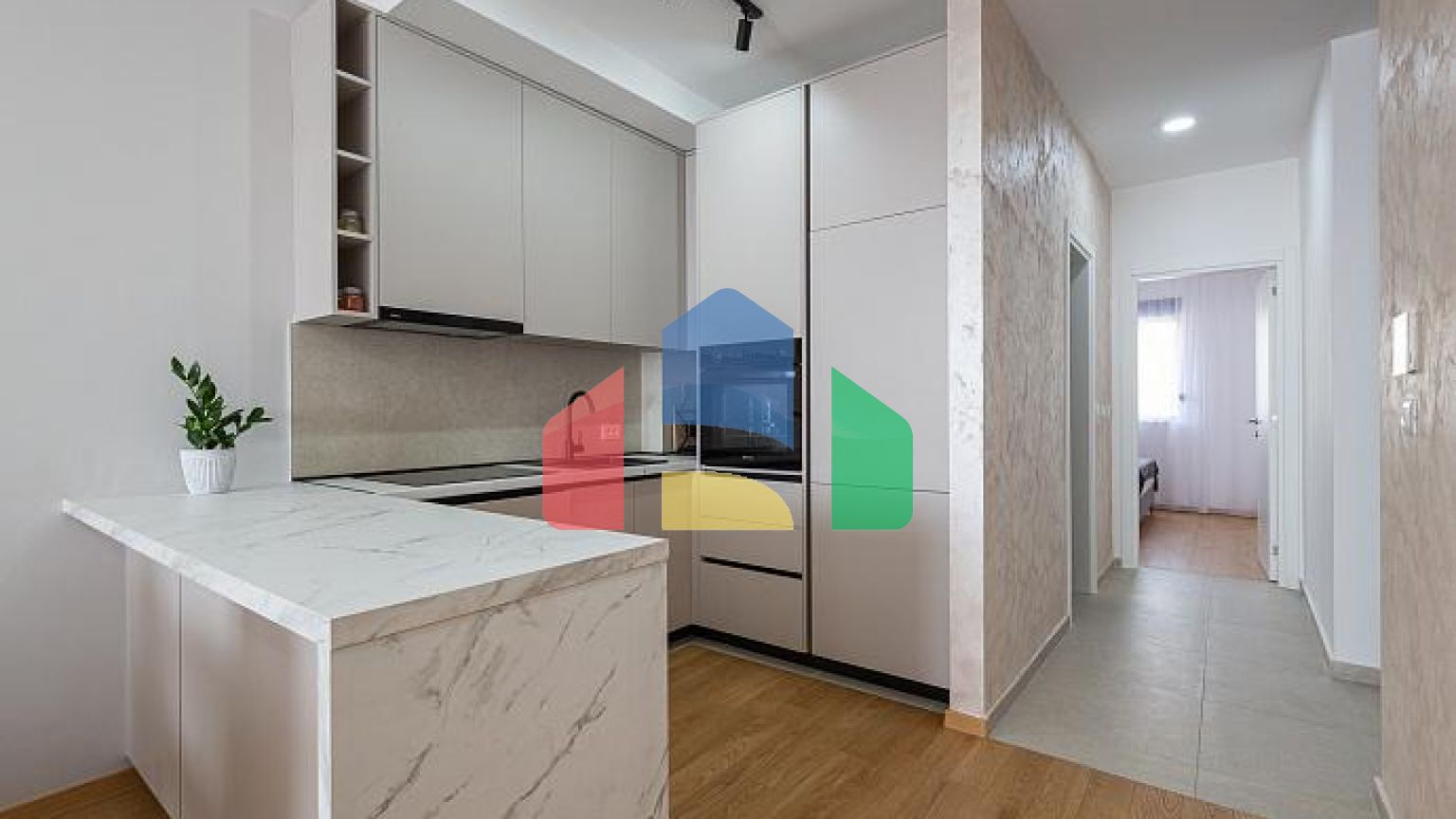 Квартира с 2 спальнями в Бечичи