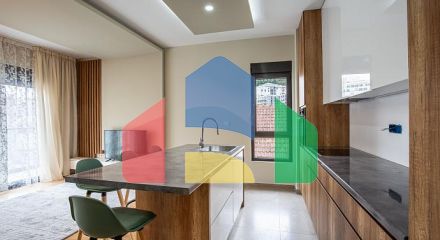 Меблированная двухкомнатная квартира в Бечичах