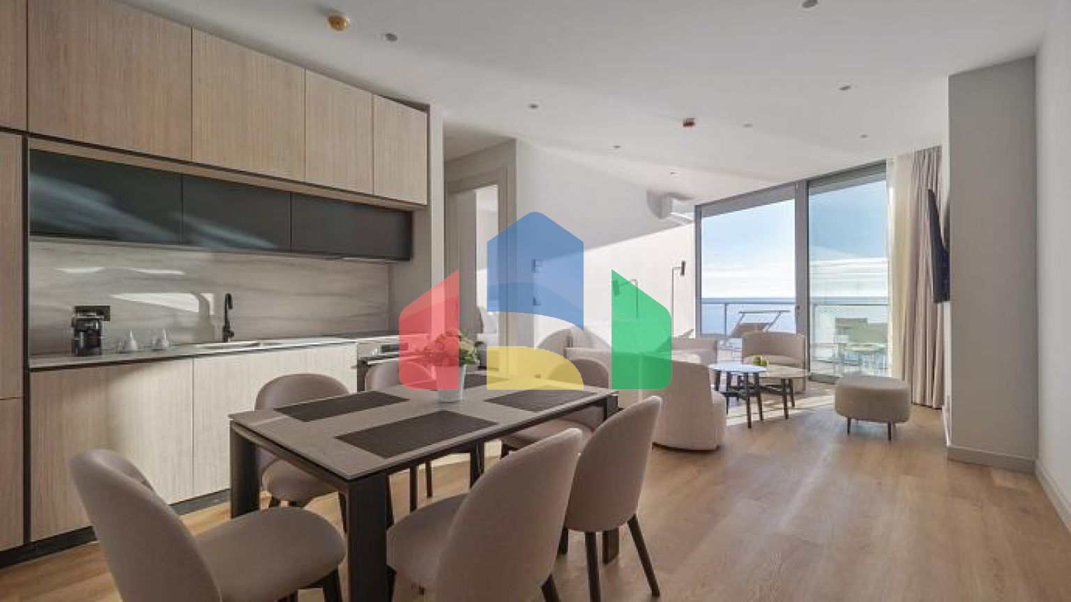 Люкс апартаменты на берегу моря в Бечичи, Будва