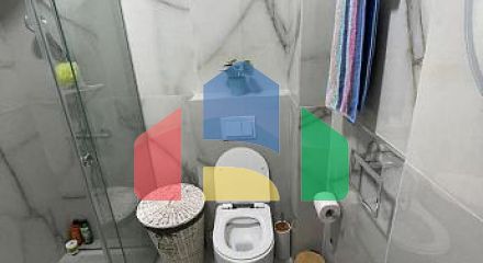 Двухкомнатная квартира в строящемся комплексе в Бечичи с бассейном на крыше