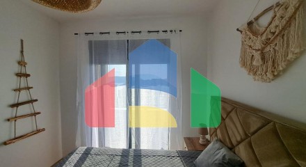 Furnished One-Bedroom Apartment with Garage and Sea View – Bečići