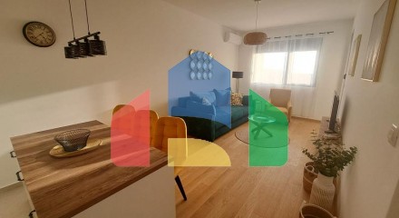Furnished One-Bedroom Apartment with Garage and Sea View – Bečići