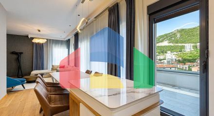 Пентхаус в новостройке в Бечичи у моря