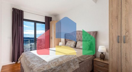 Cozy 2-Bedroom Apartment with Stunning Sea View in Bečići
