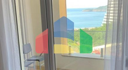 Modern Two-Bedroom Apartment with Sea View in Becici