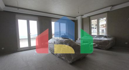 Apartment with a huge terrace and a beautiful view of the sea in Bečići