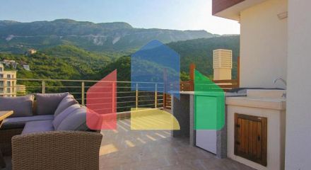 На продажу пентхаус в Бечичи с панорамным видом на море На продажу пентхаус в Бечичи с панорамным видом на море