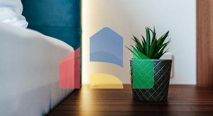 Квартира с двумя спальными комнатами и видом на море в Бечичи