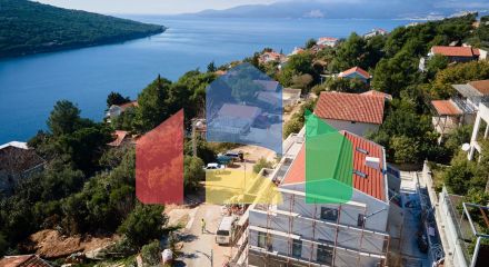 Duplex penthouse with garden and terrace in Bigova Bay