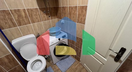 Просторная квартира 54м2 с частичным видом на море в Херцег Нови, Биела