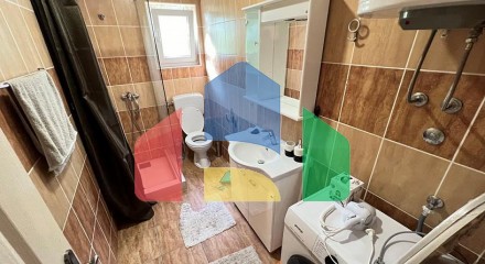 Студия 33м2 с частичным видом на море в Херцег Нови, Биела