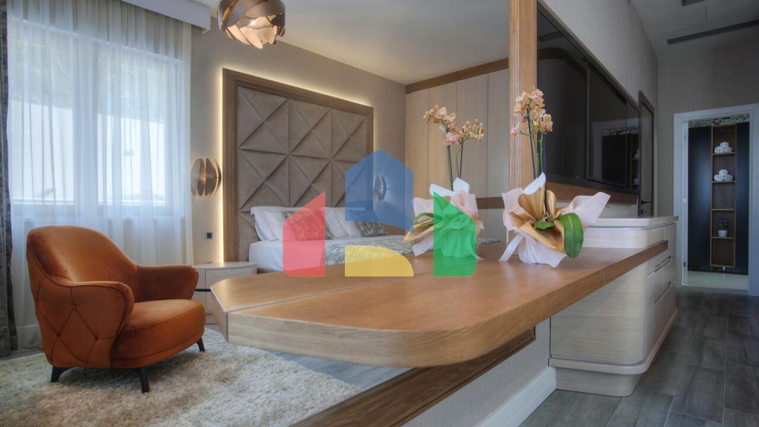 Новая роскошная вилла в Будве над пляжем Яз