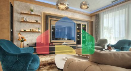 Новая роскошная вилла в Будве над пляжем Яз