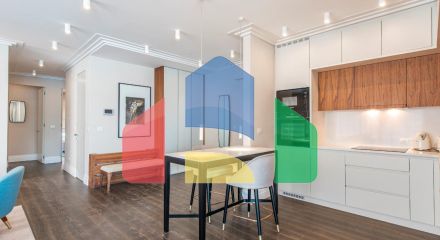 Роскошный дизайнерский пентхаус с тремя спальнями