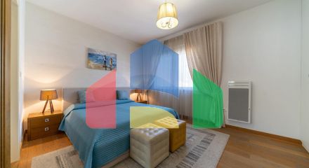 Светлая квартира с 2 спальнями в новом доме в центре Будвы