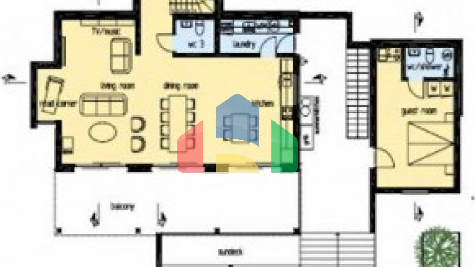 Вилла в стиле хай-тек в Куляче, Будва