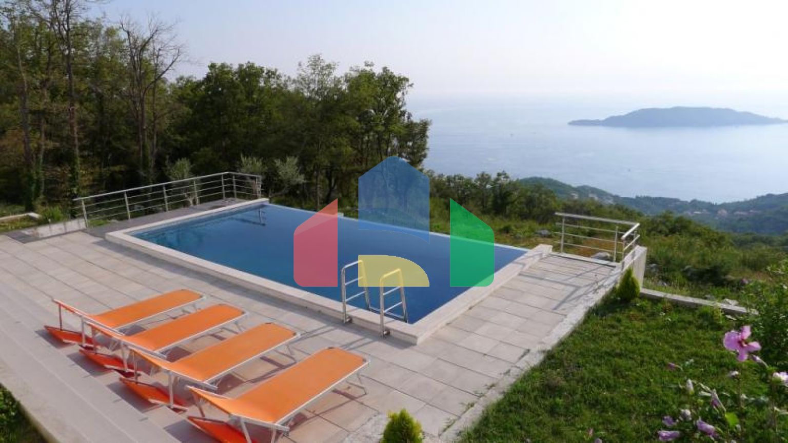 Вилла в стиле хай-тек в Куляче, Будва