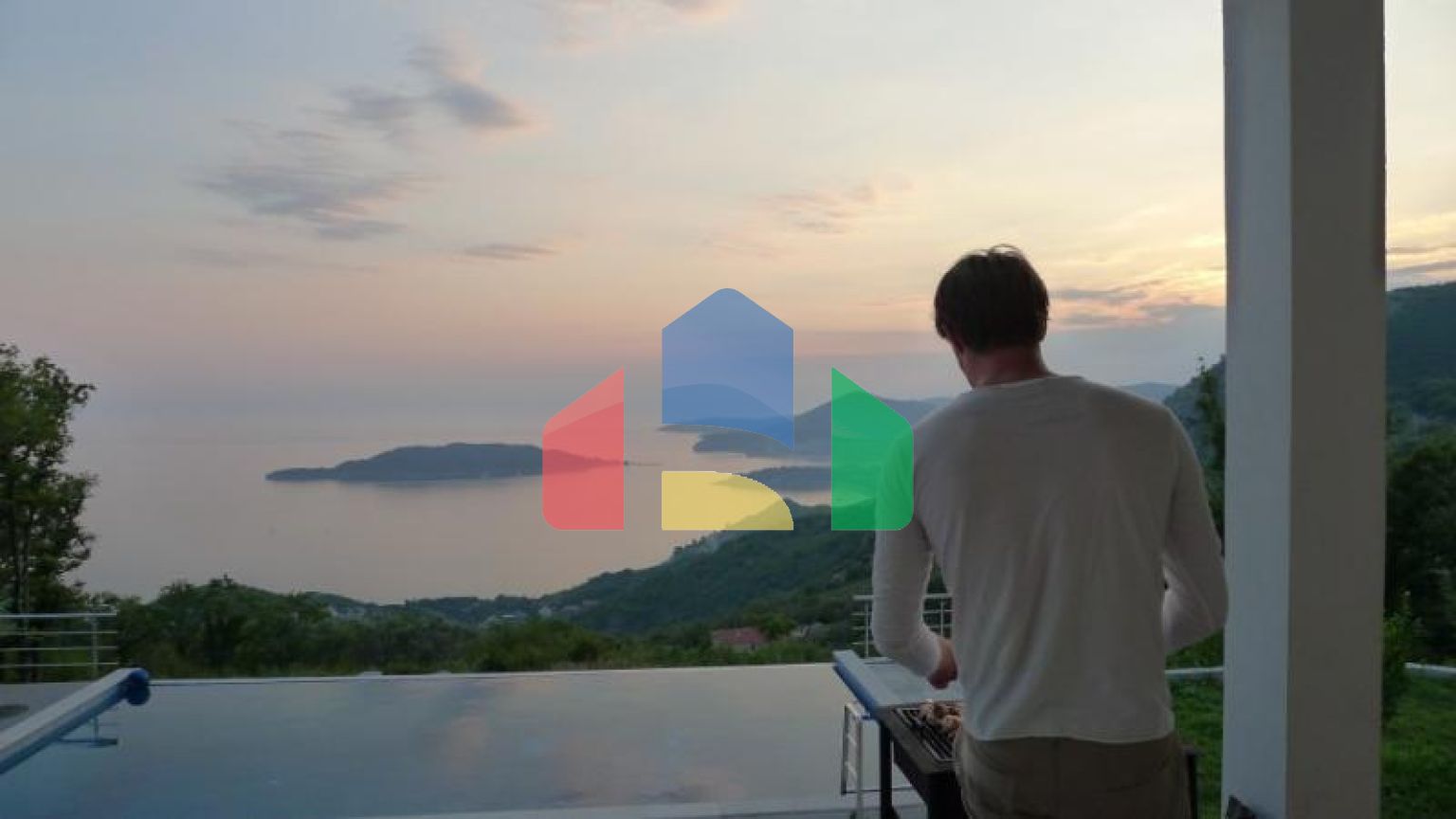 Вилла в стиле хай-тек в Куляче, Будва