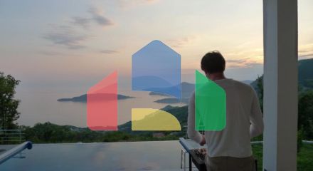 Вилла в стиле хай-тек в Куляче, Будва