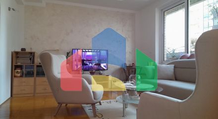 Современная меблированная квартира с двумя спальнями