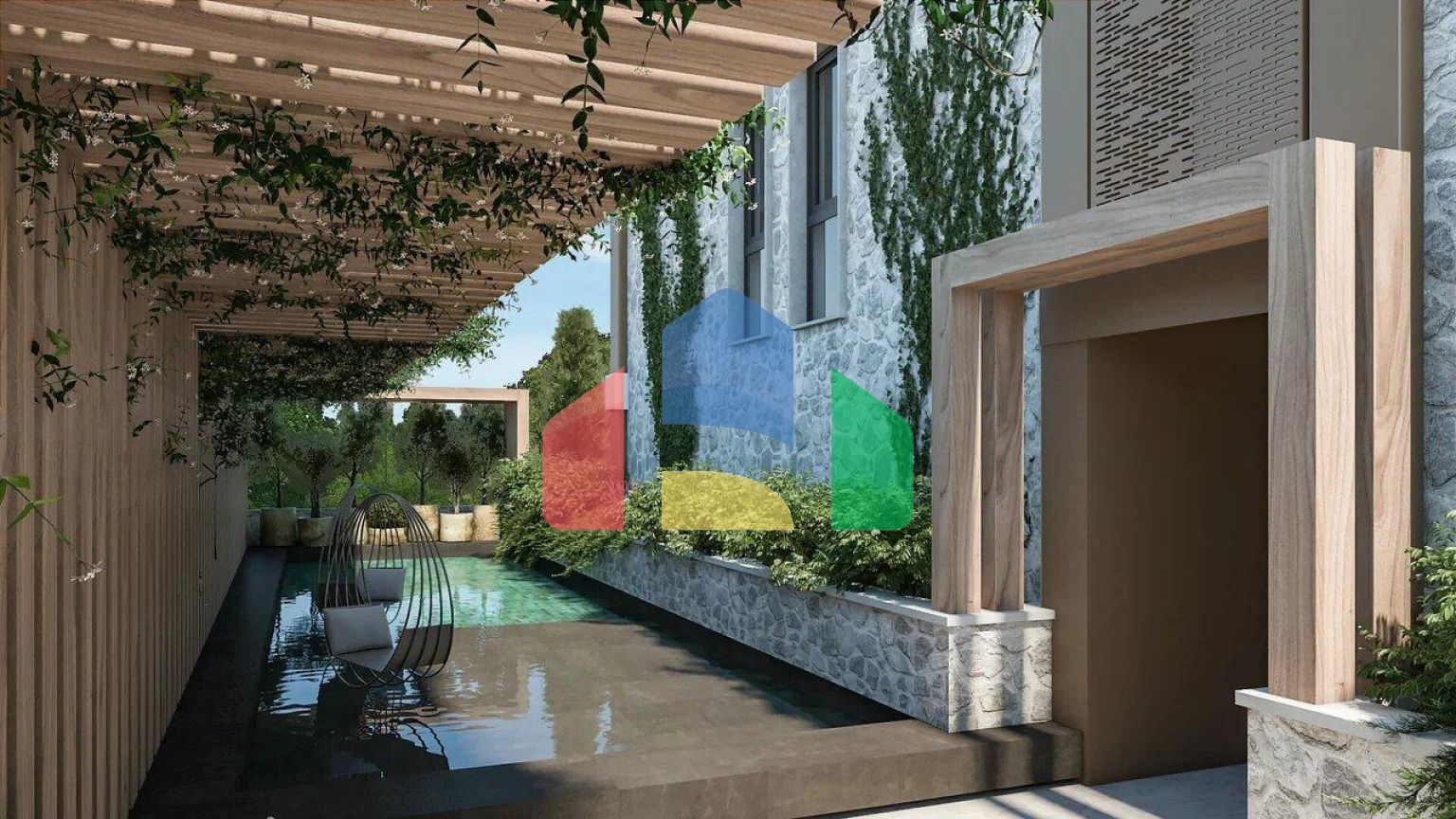 Студия-люкс в комплексе в Будве