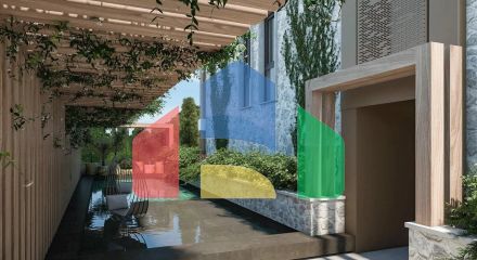 Студия-люкс в комплексе в Будве