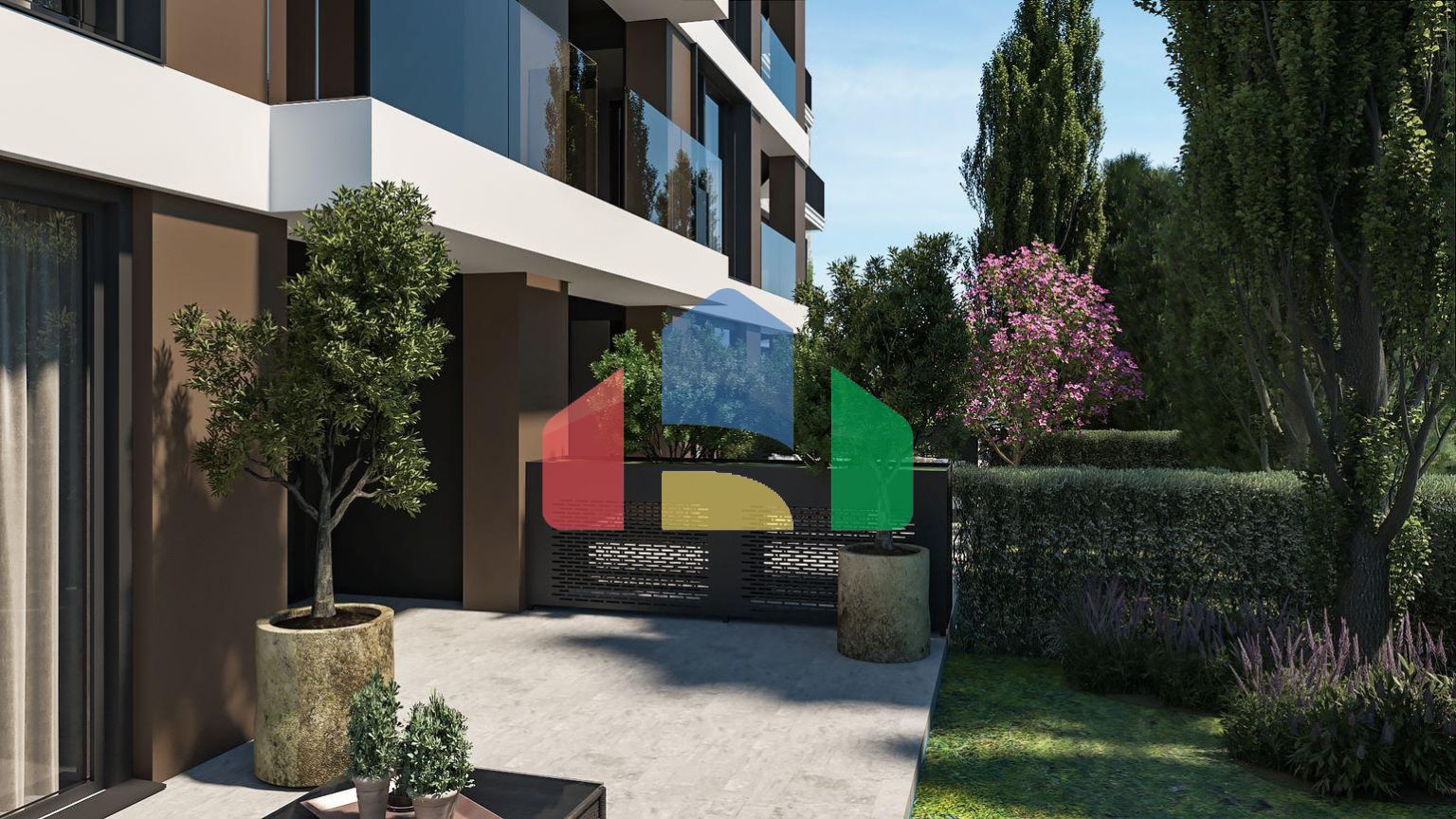 Студия-люкс в комплексе в Будве