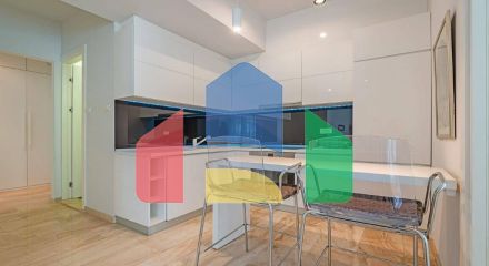 Комфортная квартира в апарт отеле 5* на 1-й линии моря в самом центре Будвы.