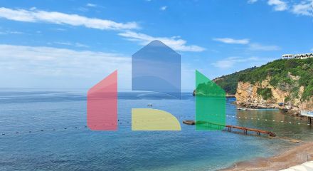 Budva, Old Town - unique apartment with view of the beach and sea