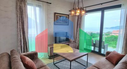 Квартира 2 спальная с видом на море в Бечичи,70m2