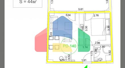 Апартаменты Premium класса с панорамным видом на море