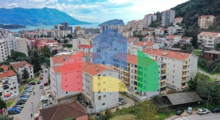 Квартира, 3 спальни, Будва, Маслиняк