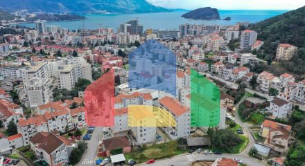 Квартира, 3 спальни, Будва, Маслиняк