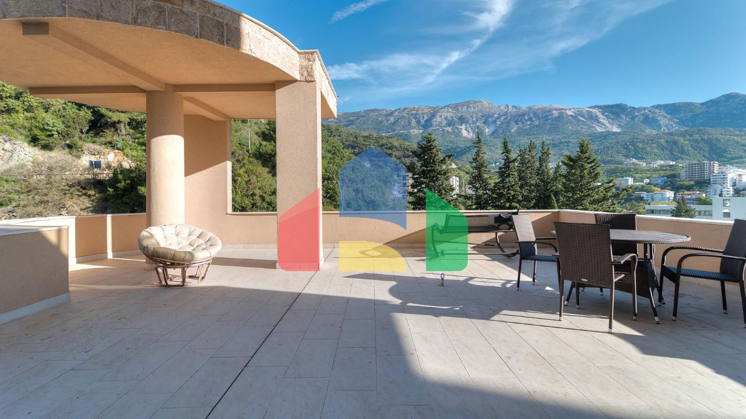 Дуплекс-апартаменты Premium класса с панорамным видом на море, Будва.