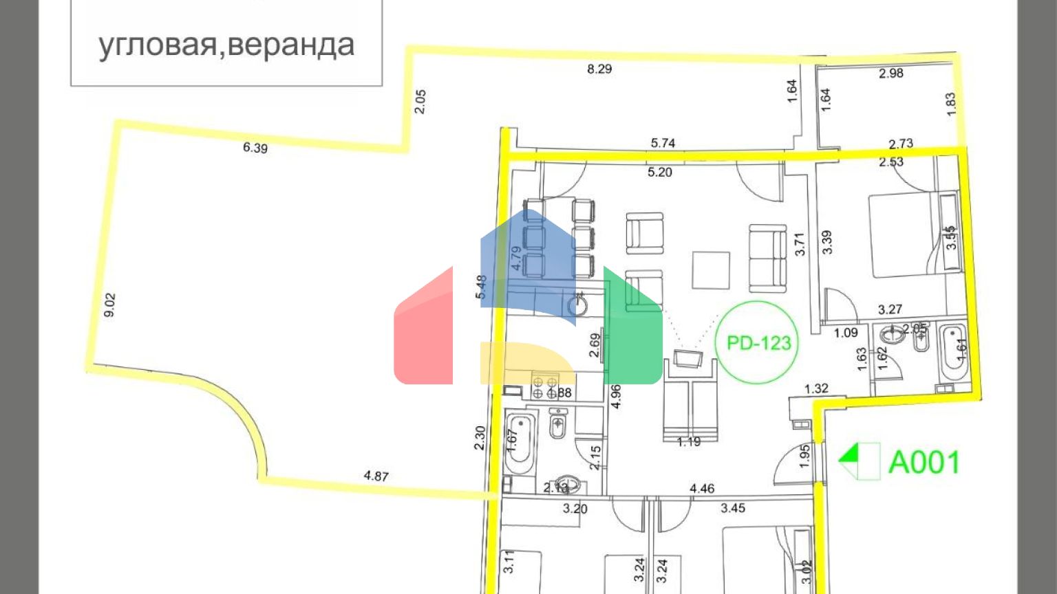Дуплекс-апартаменты Premium класса с панорамным видом на море, Будва.