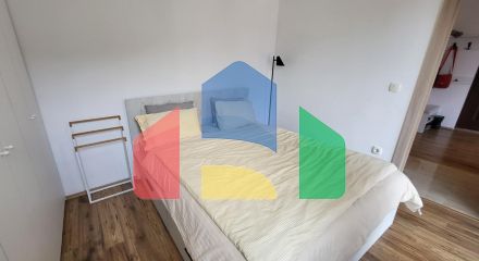 The apartment is located in Budva, just 600 meters from the beach.