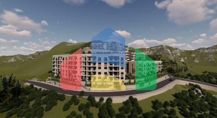 New gated residential complex with luxury infrastructure in Dubovice, Budva.