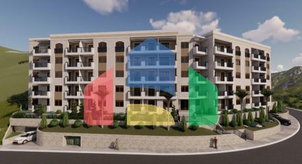 New gated residential complex with luxury infrastructure in Dubovice, Budva.