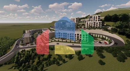 Новый жилой комплекс закрытого типа с роскошной инфраструктурой в Дубовице, Будва. Новый жилой комплекс закрытого типа с роскошной инфраструктурой в Дубовице, Будва.