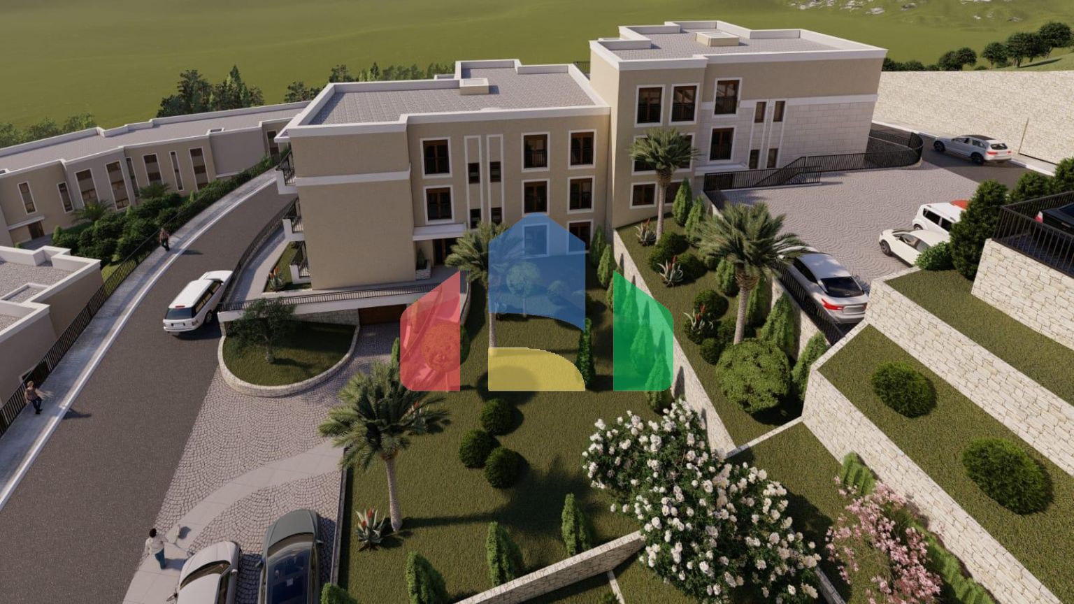 Новый жилой комплекс закрытого типа с роскошной инфраструктурой в Дубовице, Будва.