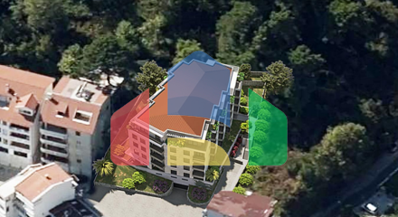 New gated complex in Budva