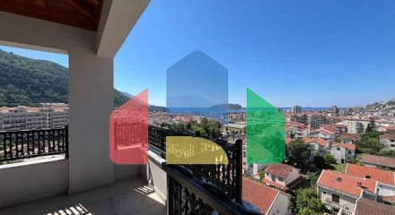 # 6566 апартаменты в новом построенном здании в центре Будвы