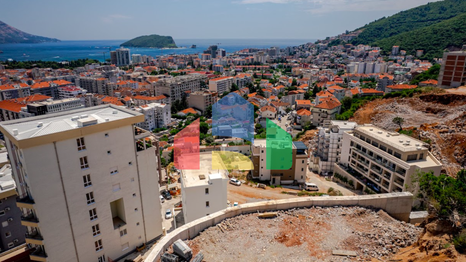 Студия в Будве, Черногория, район Дубовица