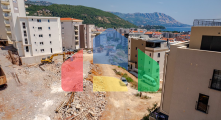 Студия в Будве, Черногория, район Дубовица